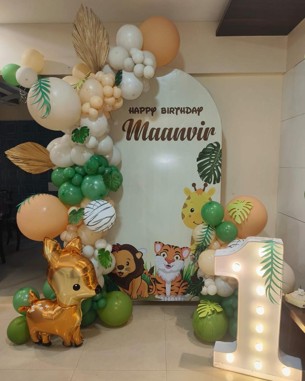 Animal Birthday Decor