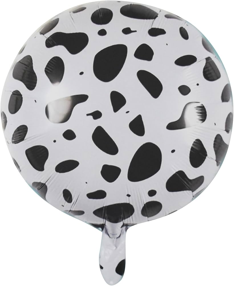 Cow Print Foil Balloon