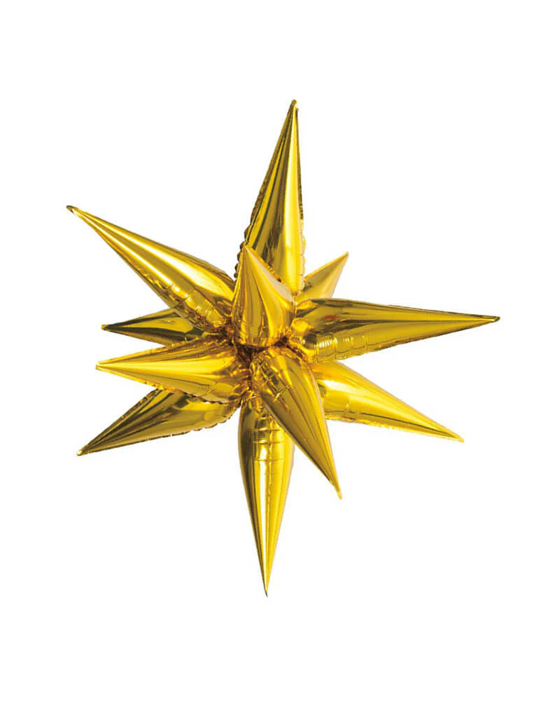 Starburst Gold Foil Balloon