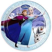 Frozen Theme Paper Plates