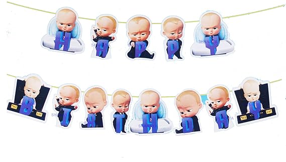 Boss Baby Birthday Banner