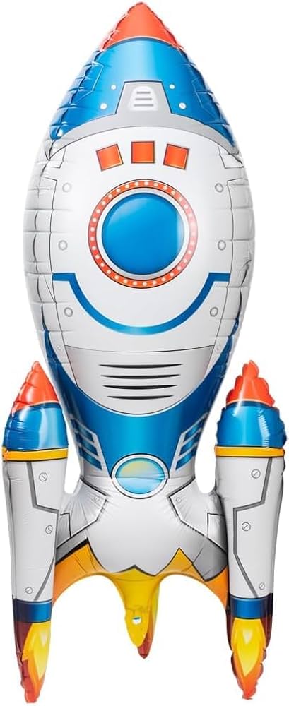 Rocket Foil Balloon