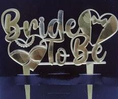 Bride to Be Cake Topper