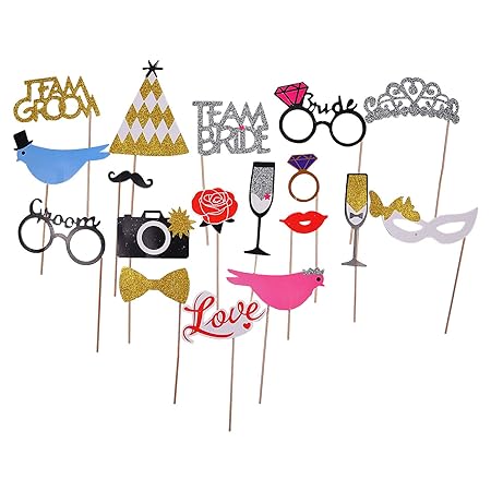 Combo Party Photo Booth Props -8 Theme