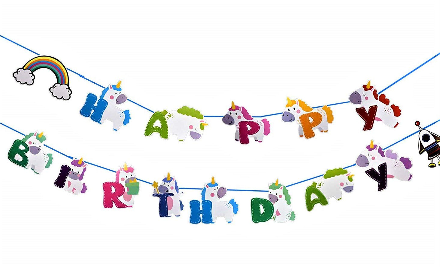 Unicorn Birthday Banner