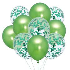 Dinosaur Confetti Balloons Set of 7 pcs