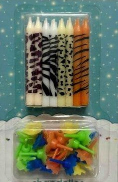 Jungle Theme Candles