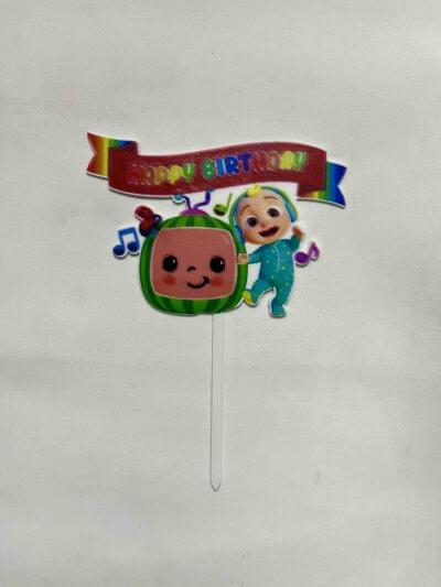 Cocomelon Cake Topper