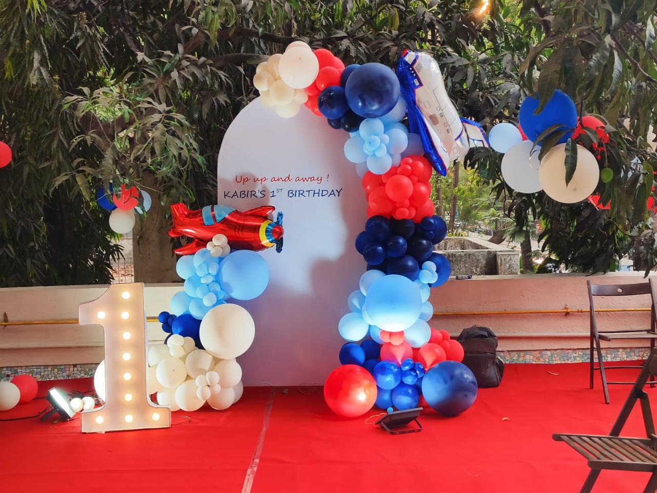 Space Birthday Decor