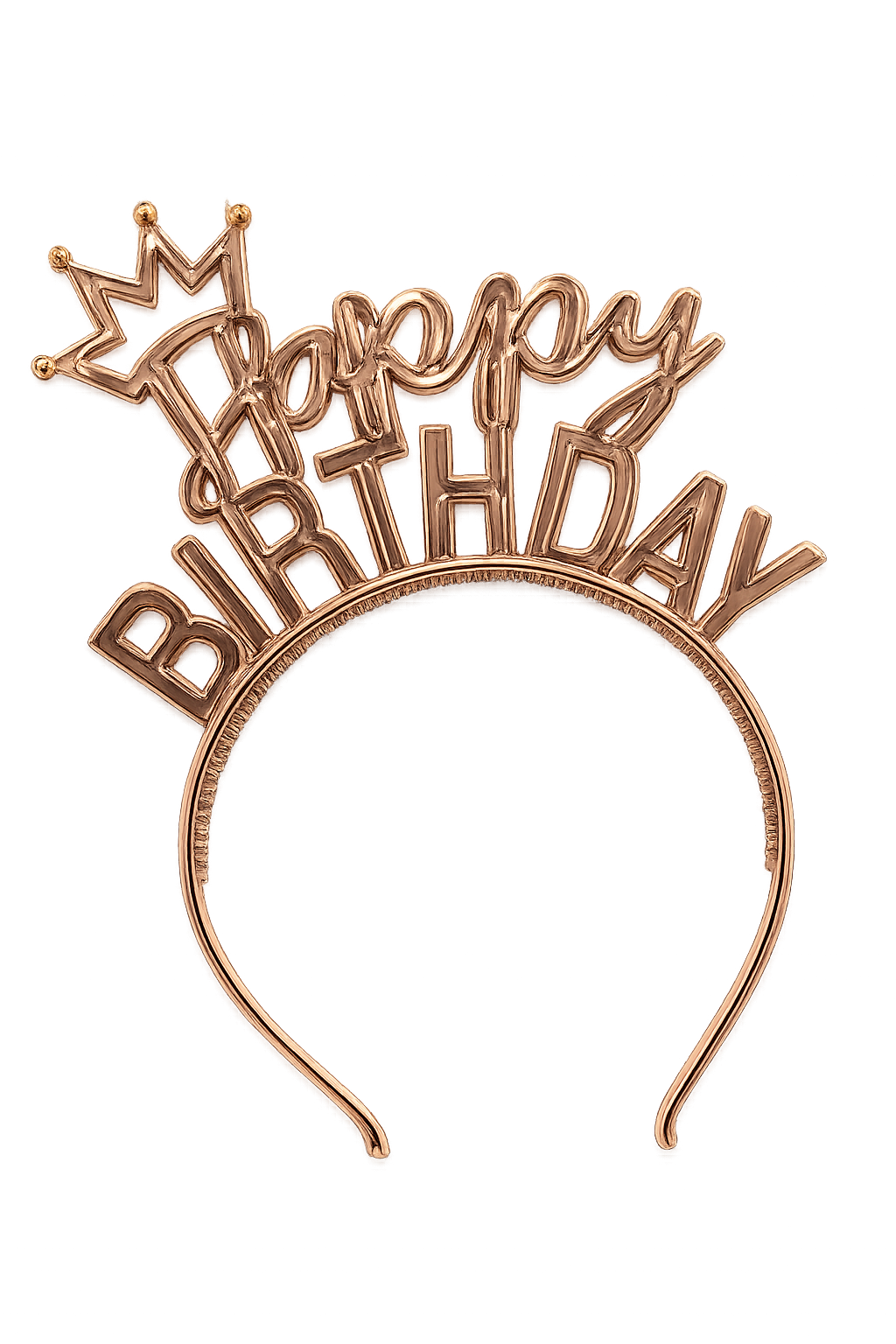 Happy Birthday Tiara with Crown