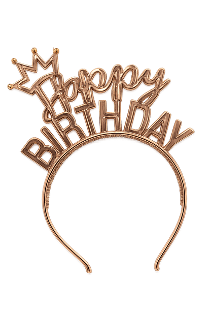 Happy Birthday Tiara with Crown