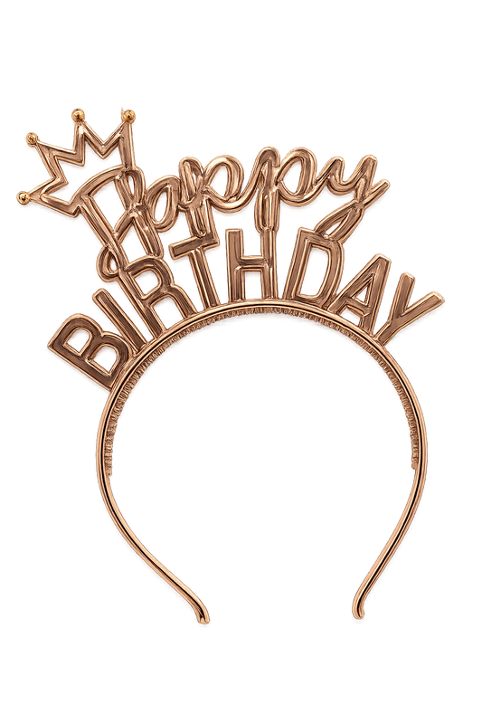 Happy Birthday Tiara with Crown