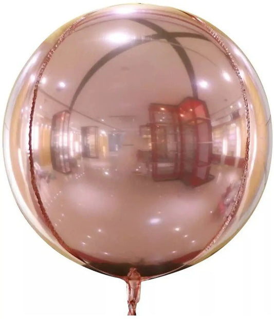 4D Rosegold 24" Foil Balloon