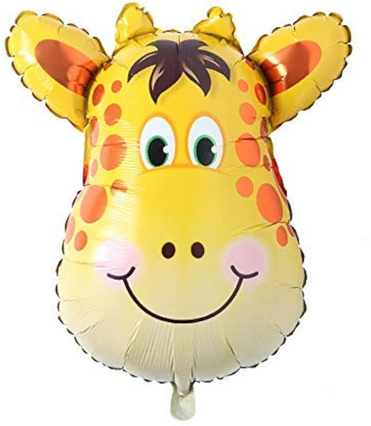 Giraffe Face Foil Balloon