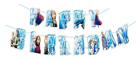Frozen Birthday Banner