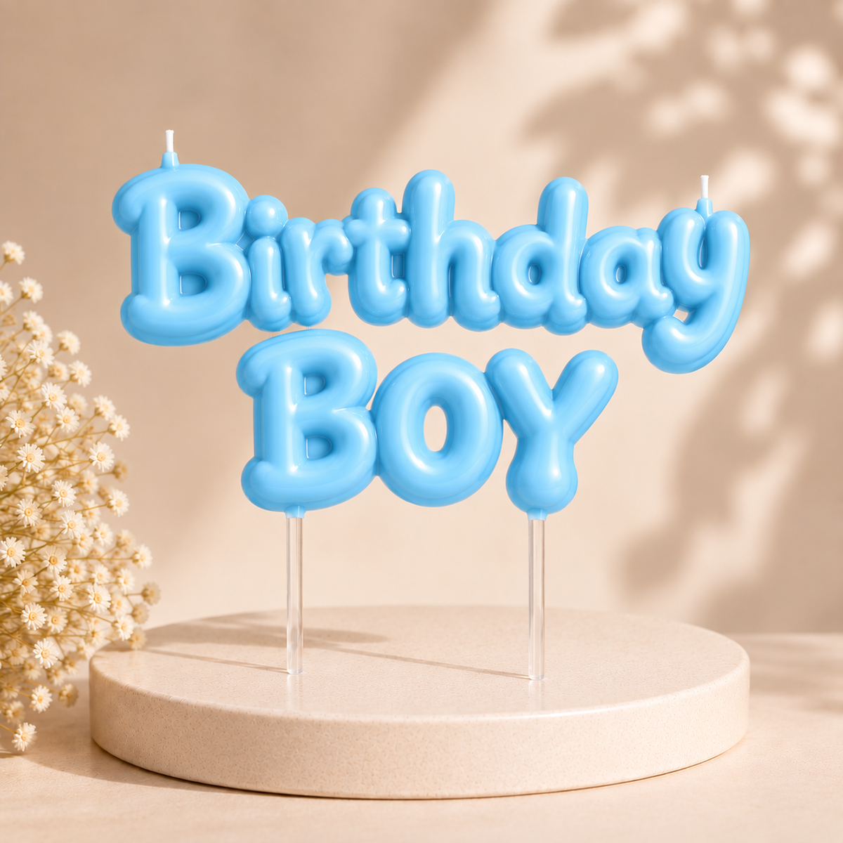 Birthday Boy Candle