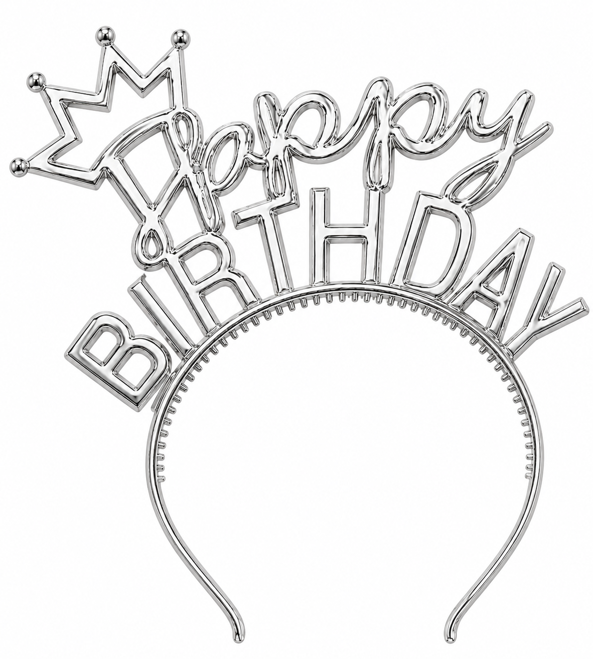 Happy Birthday Tiara with Crown