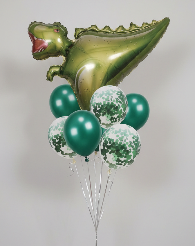 Dinosaur Theme Foil Balloon Set of 7pcs