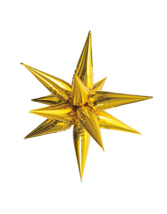Starburst Gold Foil Balloon