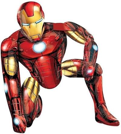 Ground Standing Large Foil Balloon – Ironman