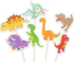 Dinosaur Cake Toppers