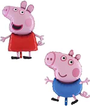 Peppa Pig Foil Balloon Set of 2