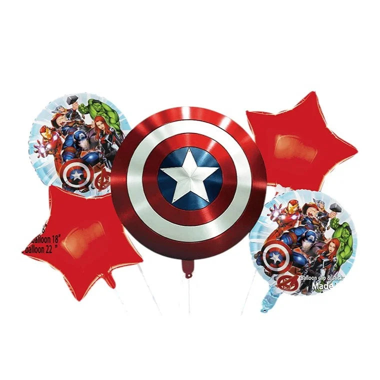 Avengers Foil Balloon  Set of 5 pcs