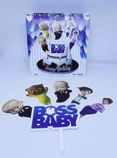 Boss Baby Cake Toppers