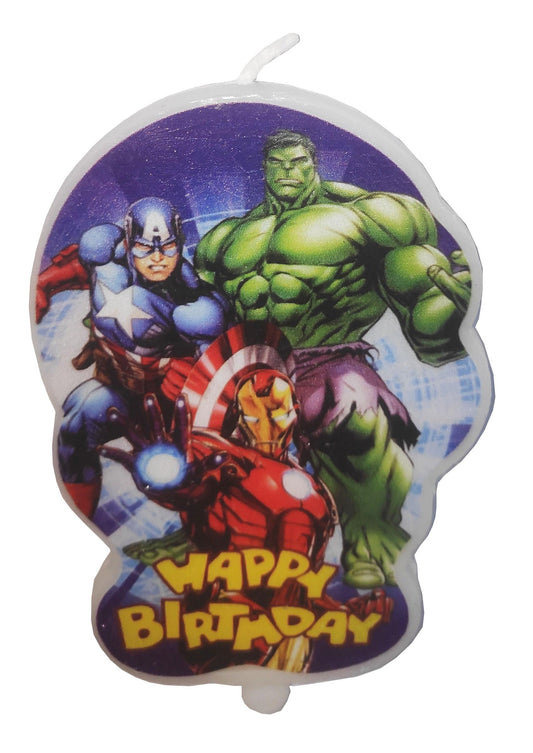 Avenger Birthday Candle