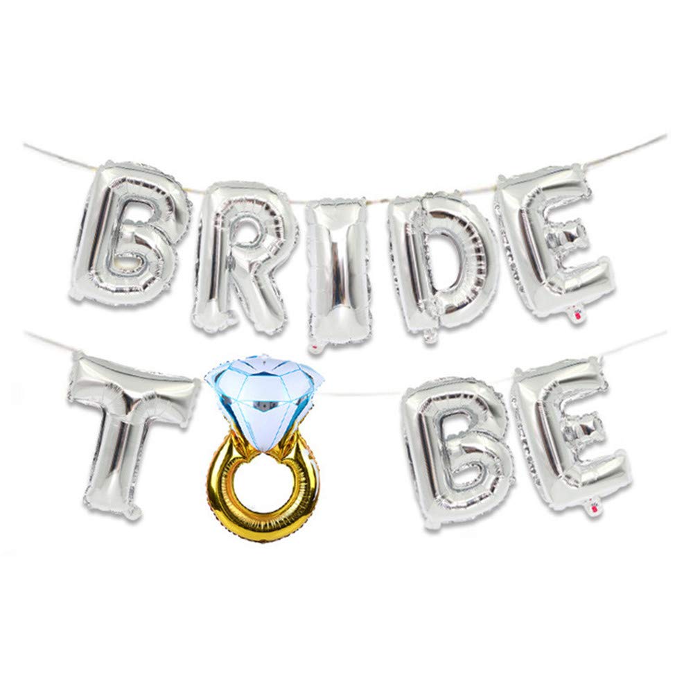 Bride to be Balloon  Foil Balloon - 16"- Silver
