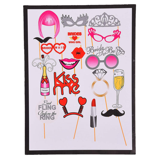 Bride to Be Photo Booth Props Set of 20