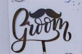 Groom Cake Topper