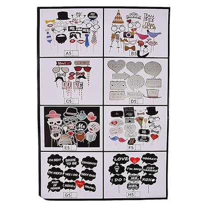 Combo Party Photo Booth Props -8 Theme