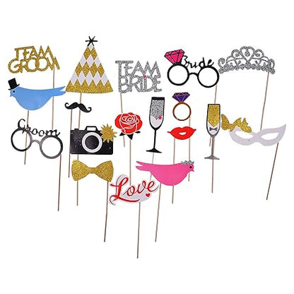 Combo Party Photo Booth Props -8 Theme