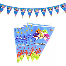 Baby Shark  Bunting Flag Banner