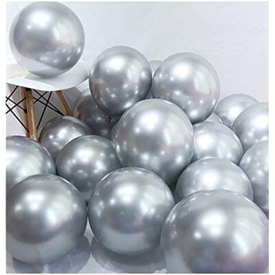 Chrome Balloons - SIlver