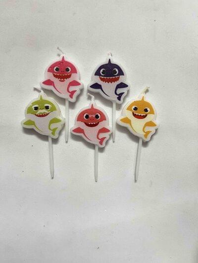 Baby Shark Candles