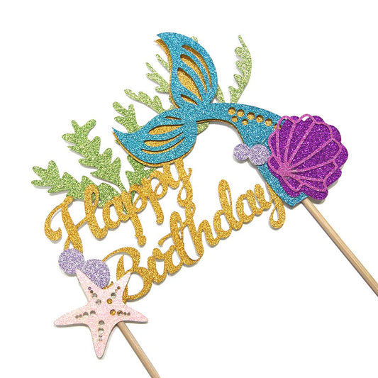 Mermaid Cake Topper