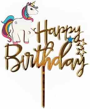Unicorn Cake Topper