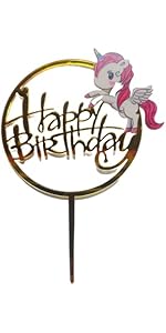 Unicorn Cake Topper
