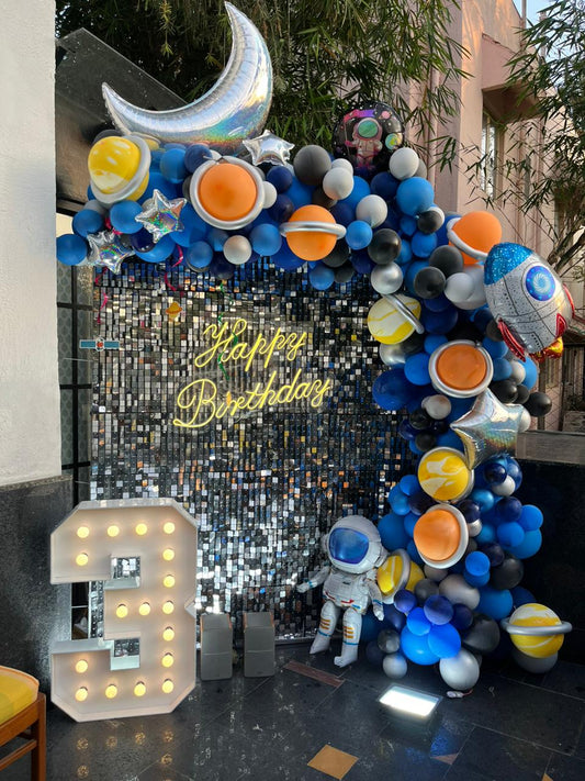 Space Theme Birthday Decoration