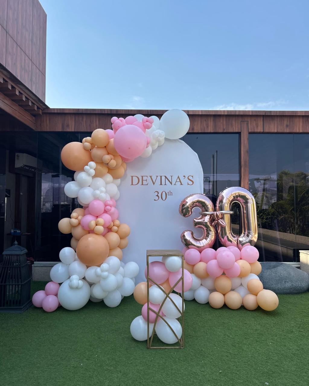 Pastel Birthday Decor