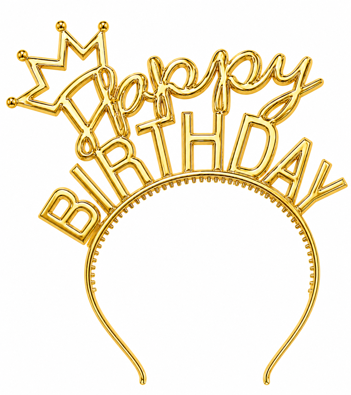 Happy Birthday Tiara with Crown