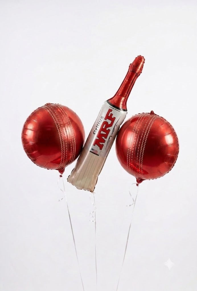 Virat Kohli Theme 5pc Set Foil Balloon