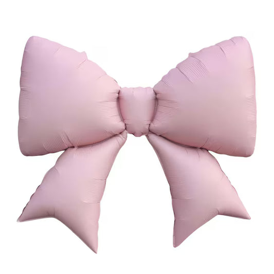 Pink Large Bow Foil Balloon