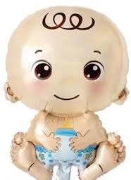 Baby Boy with Bottle Foil - 28"