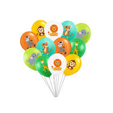 Animal Print Latex Balloon Set of 12pcs