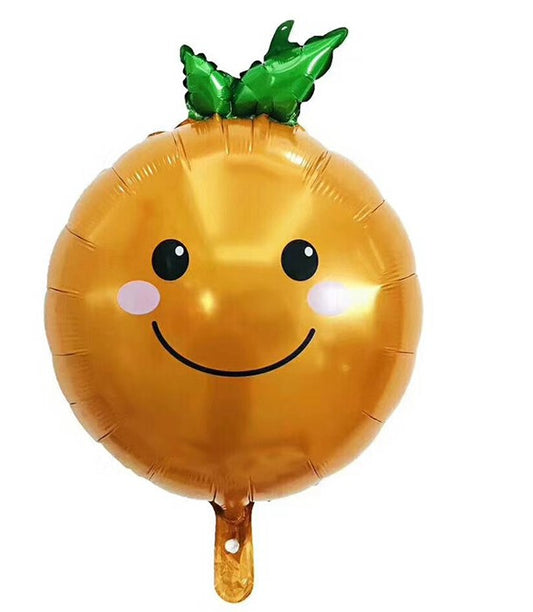 Orange Fruit Foil Balloon
