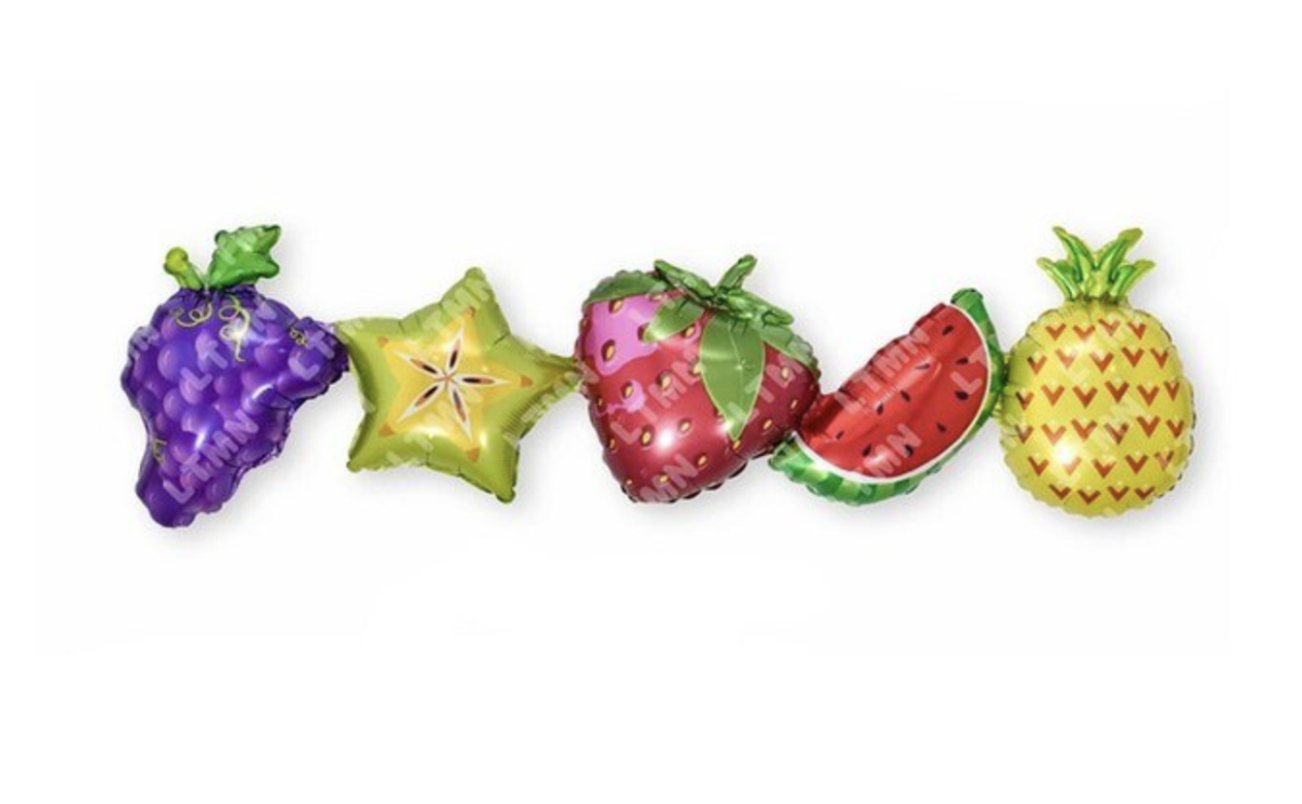 Conjoined Fruits Foil Balloon