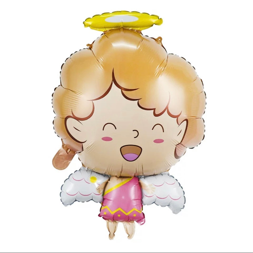 Angel Baby Girl Foil Balloon